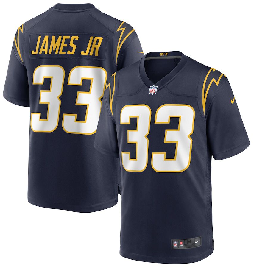 Men Los Angeles Chargers #33 Derwin James Nike Navy Alternate Game NFL Jersey